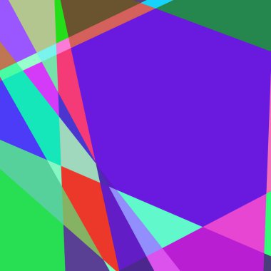 Geometrik soyutlama üretken sanat arkaplan çizimi