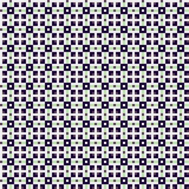 Soyut çapraz desenli üretken hesaplama sanatı çizimi