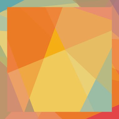 Soyut hesaplama rengi Polygones arkaplan çizimi