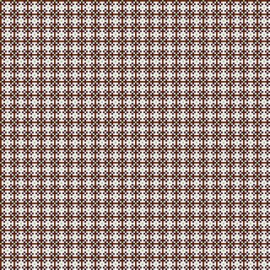 Soyut çapraz desenli üretken hesaplama sanatı çizimi