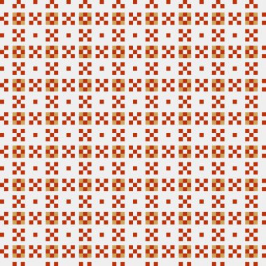 Soyut çapraz desenli üretken hesaplama sanatı çizimi