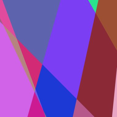 Geometrik soyutlama üretken sanat arkaplan çizimi