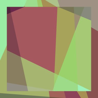 Soyut hesaplama rengi Polygones arkaplan çizimi