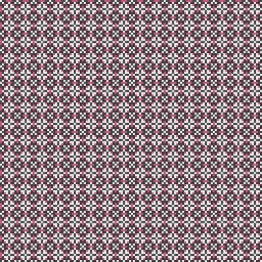 Soyut çapraz desenli üretken hesaplama sanatı çizimi