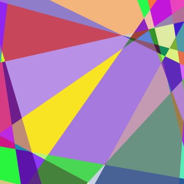 Geometrik soyutlama üretken sanat arkaplan çizimi