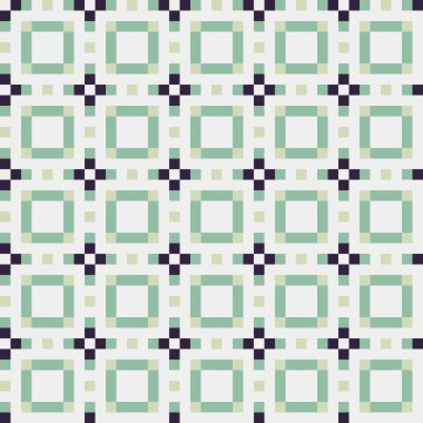 Soyut çapraz desenli üretken hesaplama sanatı çizimi