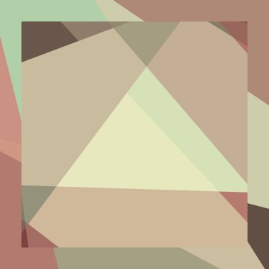 Soyut hesaplama rengi Polygones arkaplan çizimi