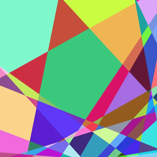 Geometrische Abstraktion Generative Kunst Hintergrund Kunst Illustration — Stockvektor