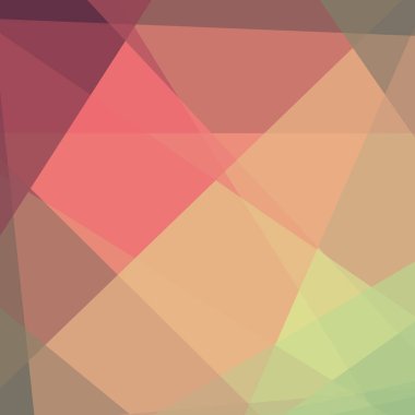 Soyut hesaplama rengi Polygones arkaplan çizimi