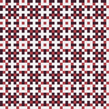 Soyut çapraz desenli üretken hesaplama sanatı çizimi