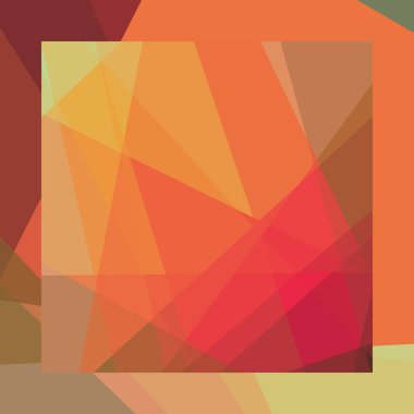 Soyut hesaplama rengi Polygones arkaplan çizimi