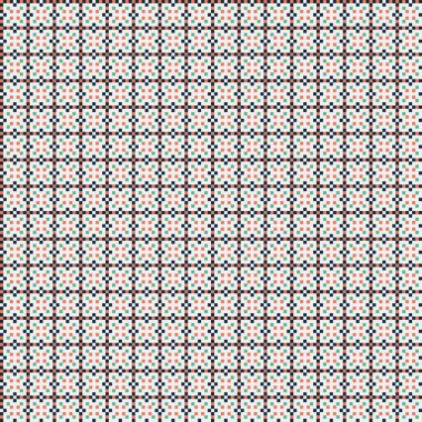 Soyut çapraz desenli üretken hesaplama sanatı çizimi