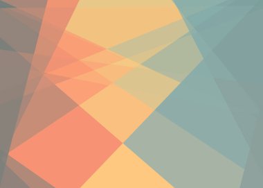 Soyut hesaplama rengi Polygones arkaplan çizimi