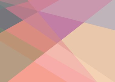 Soyut hesaplama rengi Polygones arkaplan çizimi