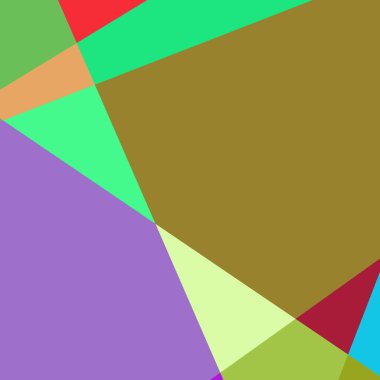 Geometrik soyutlama üretken sanat arkaplan çizimi