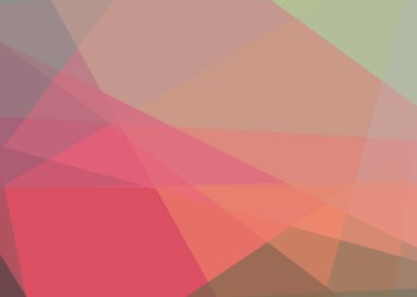 Soyut hesaplama rengi Polygones arkaplan çizimi