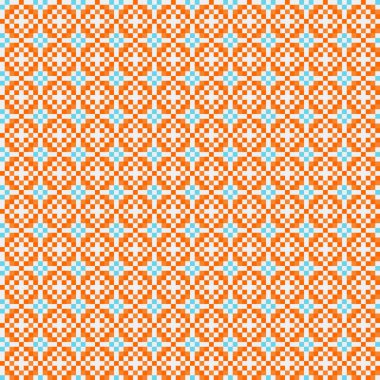 Soyut çapraz desenli üretken hesaplama sanatı çizimi