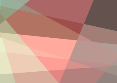 Soyut hesaplama rengi Polygones arkaplan çizimi