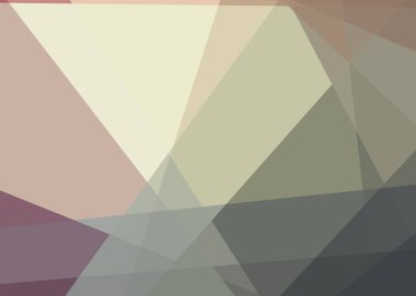 Soyut hesaplama rengi Polygones arkaplan çizimi