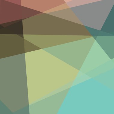 Soyut hesaplama rengi Polygones arkaplan çizimi