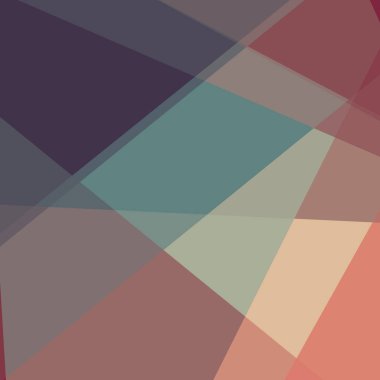 Soyut hesaplama rengi Polygones arkaplan çizimi