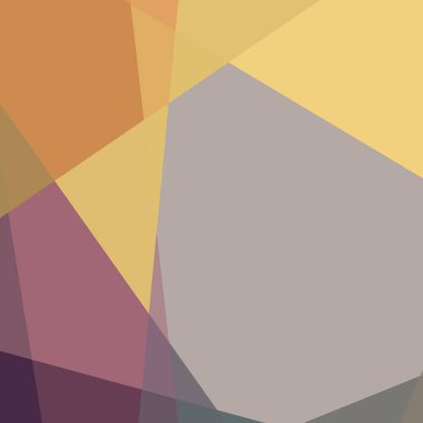 Soyut hesaplama rengi Polygones arkaplan çizimi