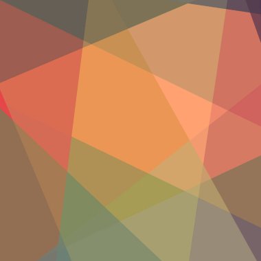 Soyut hesaplama rengi Polygones arkaplan çizimi