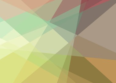 Soyut hesaplama rengi Polygones arkaplan çizimi