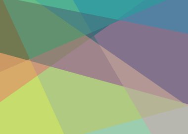 Soyut hesaplama rengi Polygones arkaplan çizimi