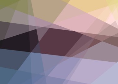 Soyut hesaplama rengi Polygones arkaplan çizimi