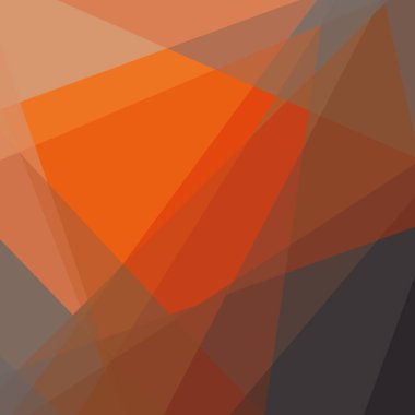 Soyut hesaplama rengi Polygones arkaplan çizimi