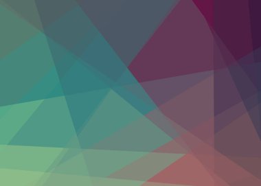 Soyut hesaplama rengi Polygones arkaplan çizimi