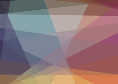 Soyut hesaplama rengi Polygones arkaplan çizimi