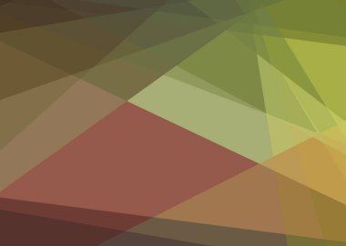 Soyut hesaplama rengi Polygones arkaplan çizimi