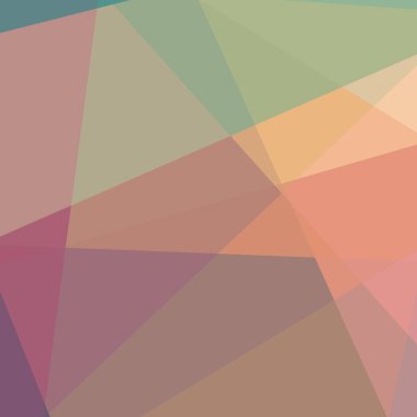 Soyut hesaplama rengi Polygones arkaplan çizimi