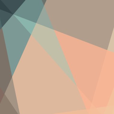 Soyut hesaplama rengi Polygones arkaplan çizimi