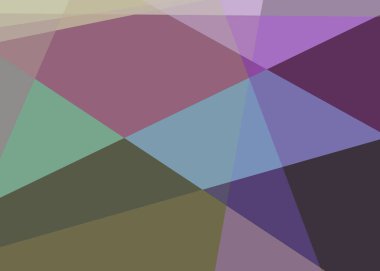 Soyut hesaplama rengi Polygones arkaplan çizimi