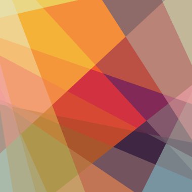 Soyut hesaplama rengi Polygones arkaplan çizimi