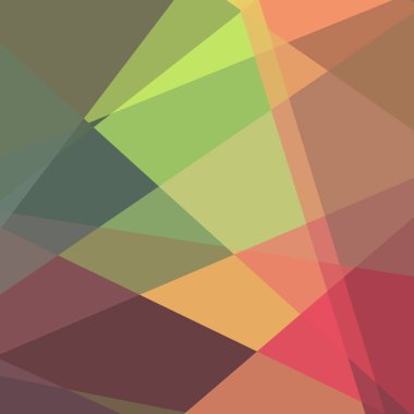 Soyut hesaplama rengi Polygones arkaplan çizimi