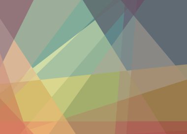 Soyut hesaplama rengi Polygones arkaplan çizimi