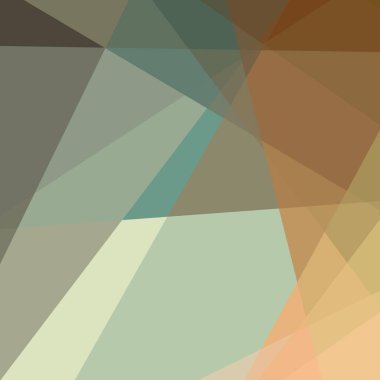 Soyut hesaplama rengi Polygones arkaplan çizimi