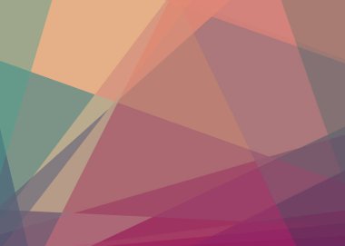 Soyut hesaplama rengi Polygones arkaplan çizimi