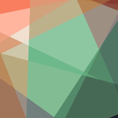 Soyut hesaplama rengi Polygones arkaplan çizimi