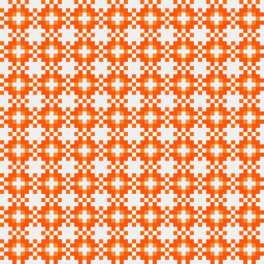 Soyut çapraz desenli üretken hesaplama sanatı çizimi