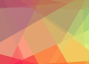 Soyut hesaplama rengi Polygones arkaplan çizimi