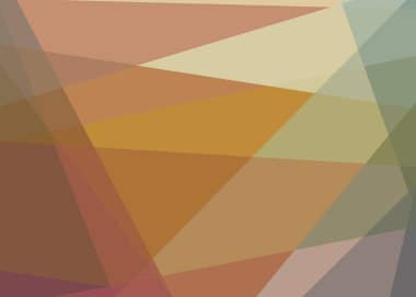 Soyut hesaplama rengi Polygones arkaplan çizimi