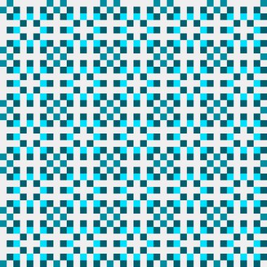 Soyut çapraz desenli üretken hesaplama sanatı çizimi