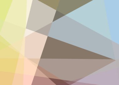 Soyut hesaplama rengi Polygones arkaplan çizimi