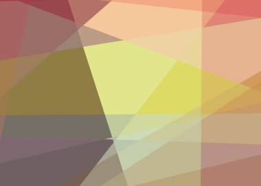 Soyut hesaplama rengi Polygones arkaplan çizimi