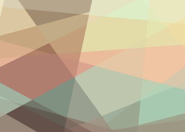 Soyut hesaplama rengi Polygones arkaplan çizimi